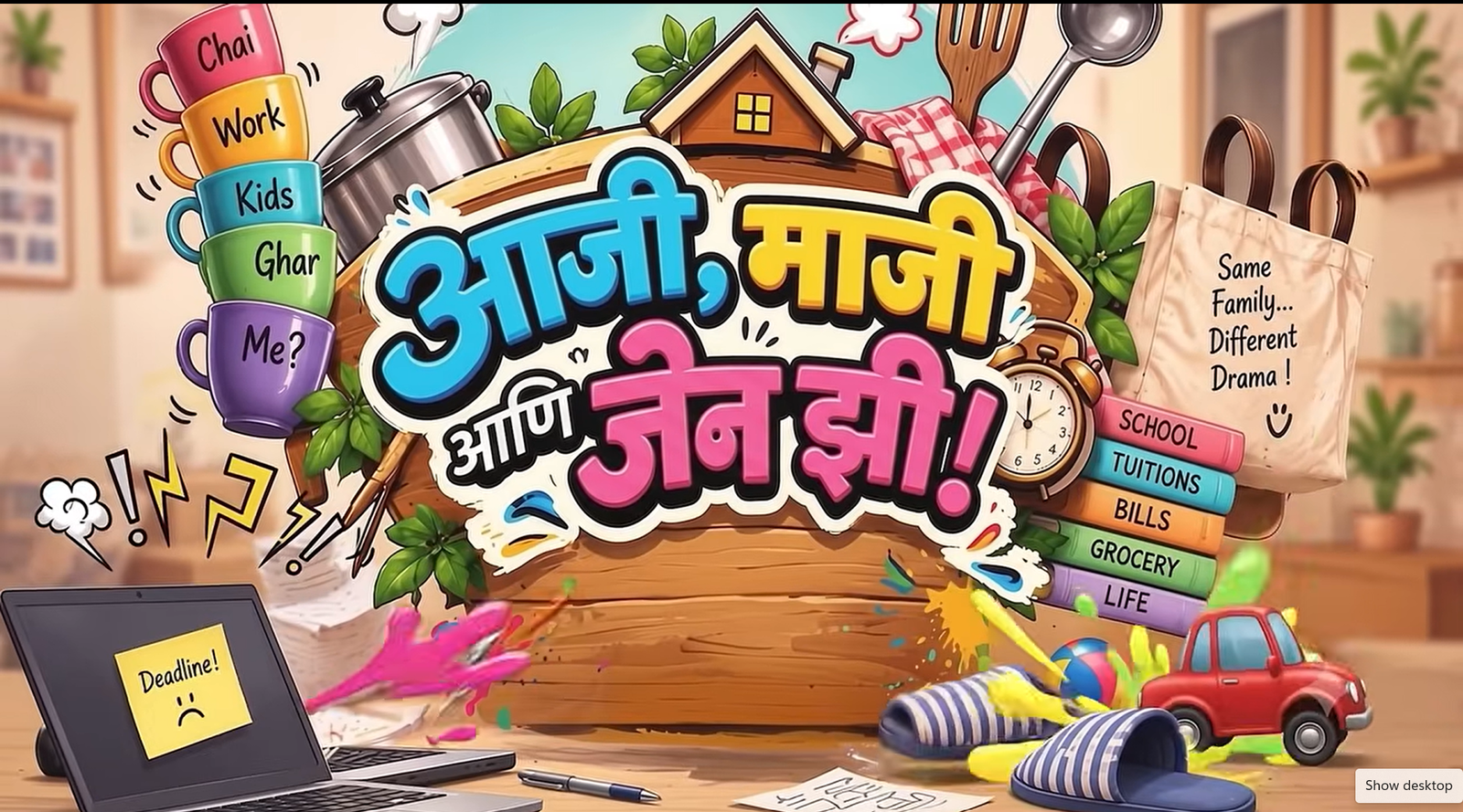 Aaji, Maaji Ani Gen-Z