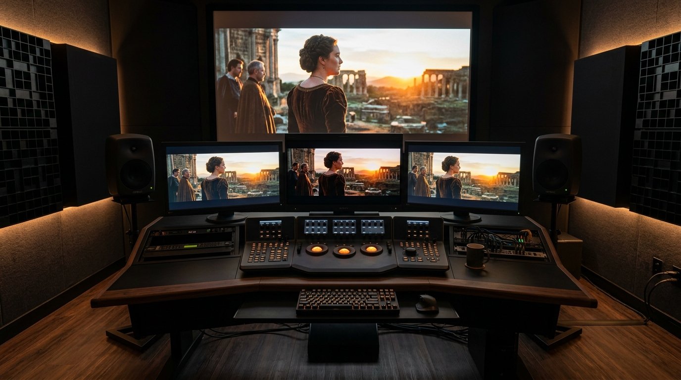 RudraAadya Post-Production & Color Grading Suite